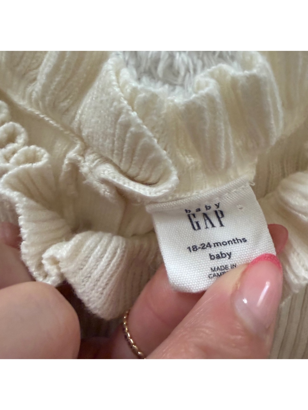 18-24m Rib Knit Dress - Picture 2 of 2